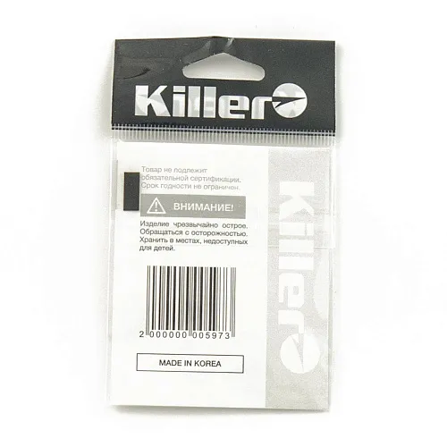 Крючок офсетный Killer Wide range worm № 1