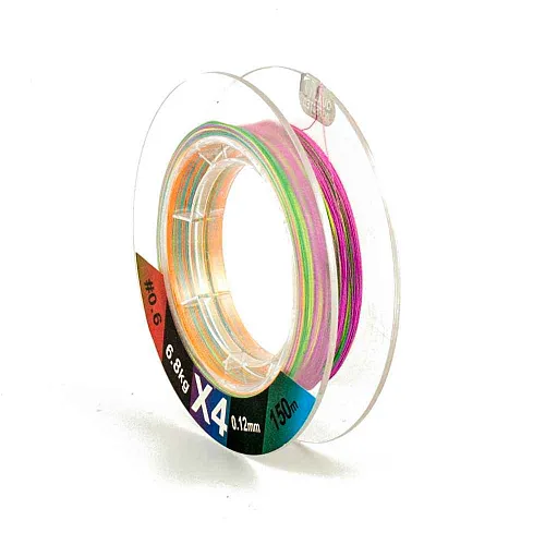 Шнур Caiman Force Line 150м 0,12мм #0.6 цветной 