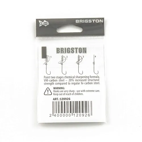 Крючок Brigston Aberdeen BN № 6 ( уп. 7 шт.)