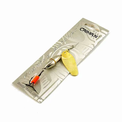 Блесна вращающаяся Caiman Oval core 20гр #6 цвет CA03 (5шт в упак.)