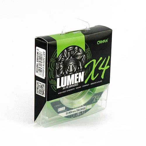 Шнур Caiman Lumen 100м 0,40мм зеленый