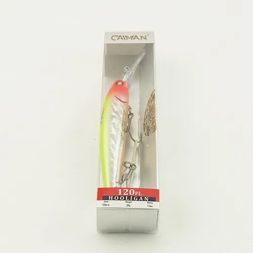 Воблер Caiman Hooligan 120F 20g 1,5м цвет СМ304