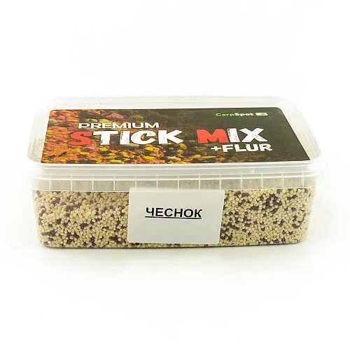 Пеллетс CarpSpot Premium Stick Mix 2 мм 500 г ( бел/фиолет) Чеснок