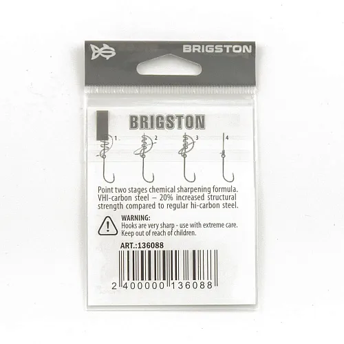 Крючок Brigston Akitakitsune BN №7 (8шт в упак)