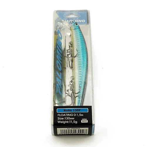Воблер Palomino Roks 130F 11,5гр 0-1,5м цвет 2