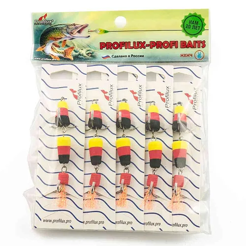 Мандула Profilux "Classic" 2Х цв 26 желтый-красный-черный