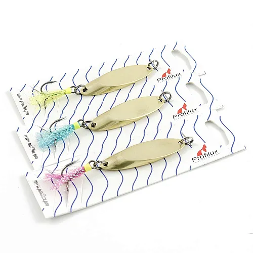 Блесна кастмастер Profilux (21 гр.) цвет 02 латунь