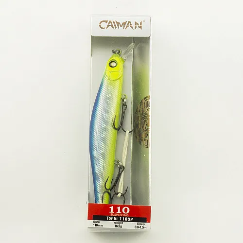 Воблер Caiman Torbi 110SP 16,5g 0,8-1м цвет СМ09