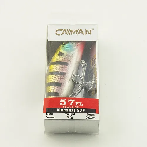 Воблер Caiman Marshal 57F 9g 0-0,2м цвет СМ96