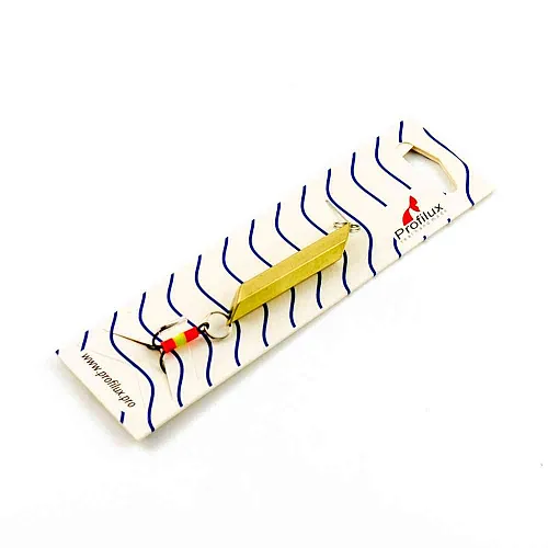 Блесна Profilux шестигранка Ш1 5см 20гр цвет 02 латунь