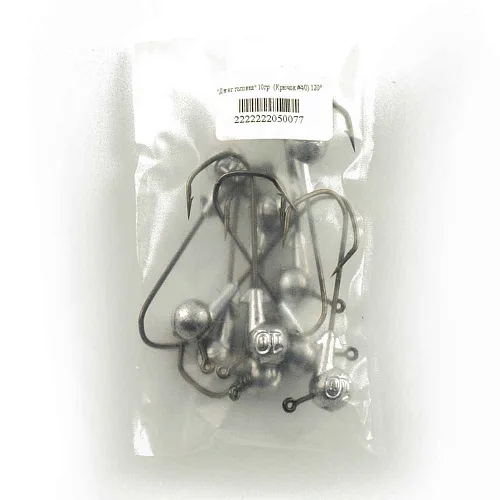 Джиг головка IVVA крючок 4/0 10гр 120 грудусов (10 шт. в упак.)