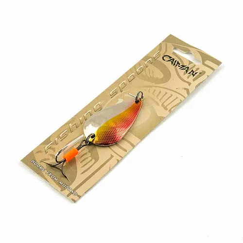 Блесна колеблющаяся Caiman Mistress 18гр 5,5см цвет CN14 (5шт в упак.)