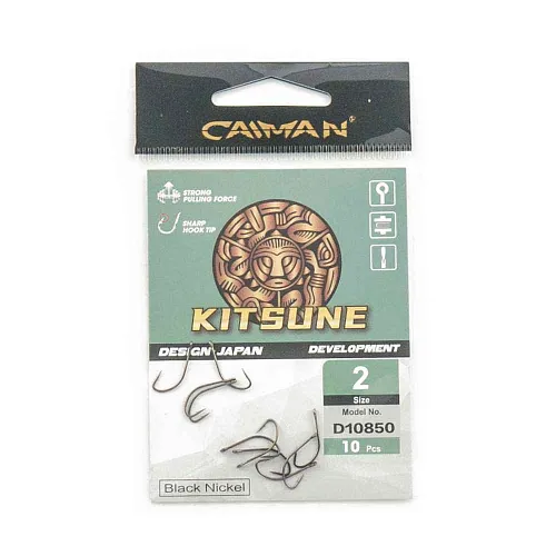Крючки Caiman Kitsune №2 10850