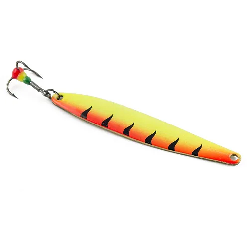 Блесна зимняя Profilux Премиум Судачья 11гр цв. 13 желтый оранжевая спинка