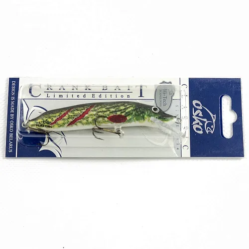 Воблер OSKO Pike floating OFP-10 см, 9гр, 1,0-1,5 м цвет 42