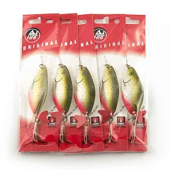 Блесна колеблющаяся HRT(Польша) Alga Оливка розовый 16гр