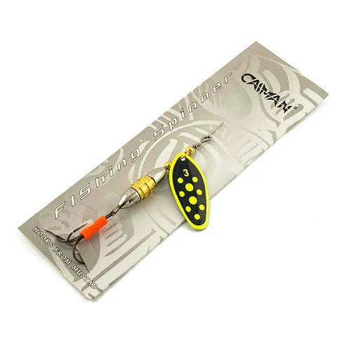 Блесна вращающаяся Caiman Wing standart 12гр #3 цвет CA56 (5шт в упак.)