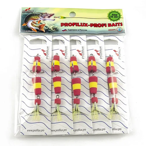 Мандула Profilux "Classic" 2Х цв 20 красный-желтый-красный