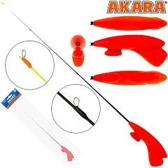 Удочка зимняя Akara RHS-G3R-R