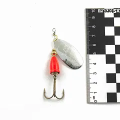 Блесна вращающаяся Balzer(Польша) колокольчик 10 гр серебро