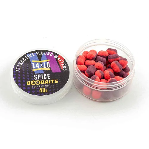 Бойлы BOO Baits Wafters 14x10 Специи 40гр банка