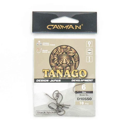 Крючки Caiman Tanago №6 10550