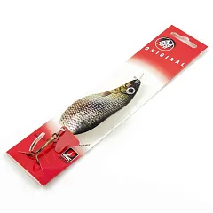 Блесна колеблющаяся HRT(Польша) Alga Натуралка серая 38гр