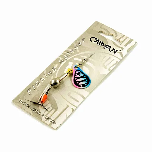 Блесна вращающаяся Caiman Pear 6гр #1 цвет CA85 (5шт в упак.)