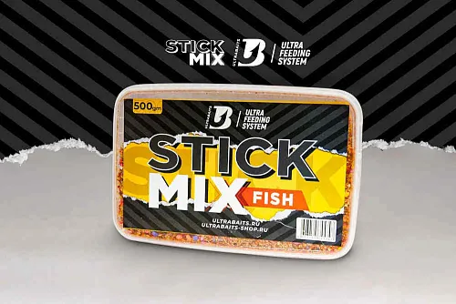 Стик микс UltraBaits рыбный 500гр