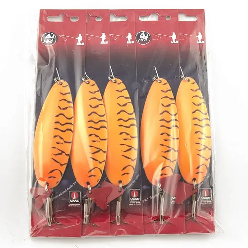 Блесна колеблющаяся HRT(Польша) Nerpa #3 оранжевый 45гр