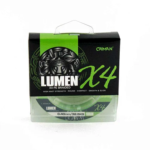 Шнур Caiman Lumen 100м 0,40мм зеленый