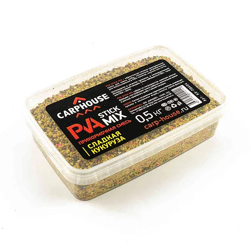 Смесь Carp House для ПВА пакетов Сладкая кукуруза 0,5кг