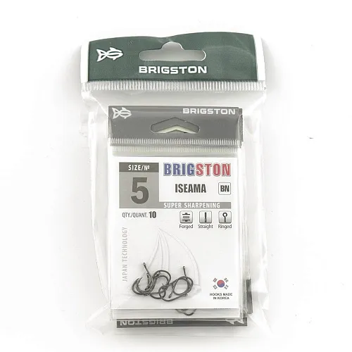 Крючок Brigston Iseama BN № 5 ( уп. 10 шт.)