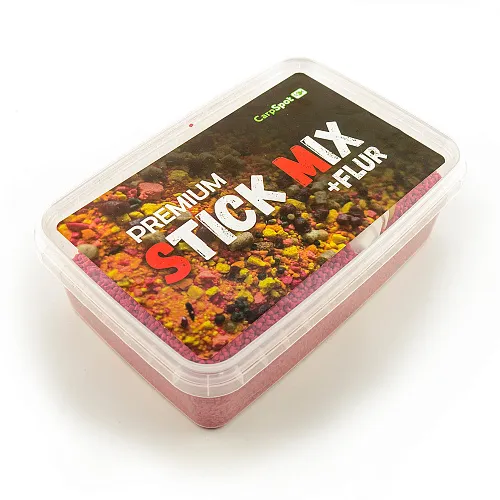 Пеллетс CarpSpot Premium Stick Mix 2 мм 500 г (красный) Криль