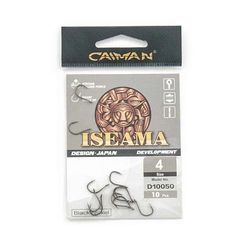 Крючки Caiman Iseama №4 10050