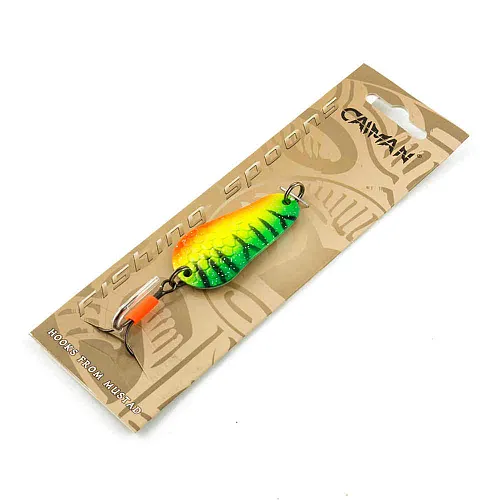 Блесна колеблющаяся Caiman Satir 11гр 3,5см цвет CN40 (5шт в упак.)