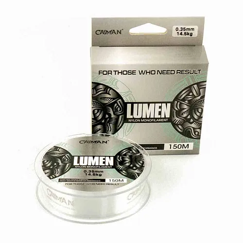 Леска Caiman Lumen 150м 0,35 мм прозрачная