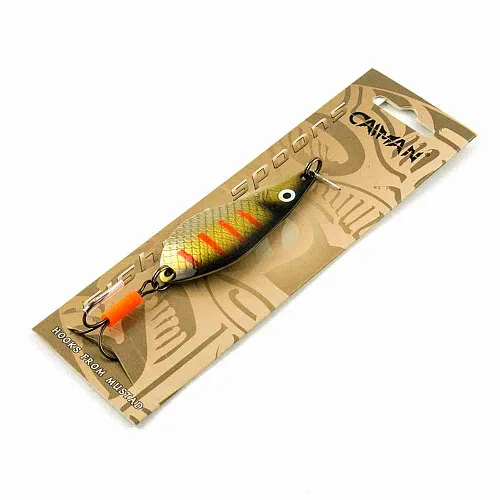Блесна колеблющаяся Caiman Atom 15гр 6,8см цвет CN34 (5шт в упак.)