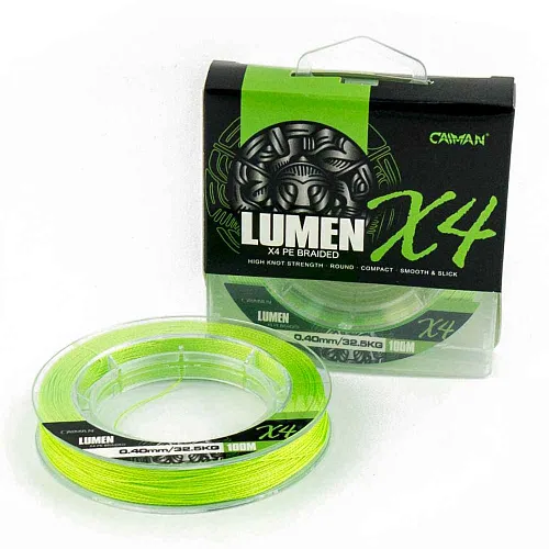 Шнур Caiman Lumen 100м 0,40мм зеленый