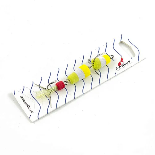 Мандула Profilux "Classic" 2Х цв 16 желтый-белый-салатовый