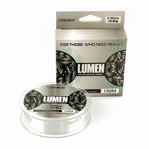 Леска Caiman Lumen 150м 0,30 мм прозрачная