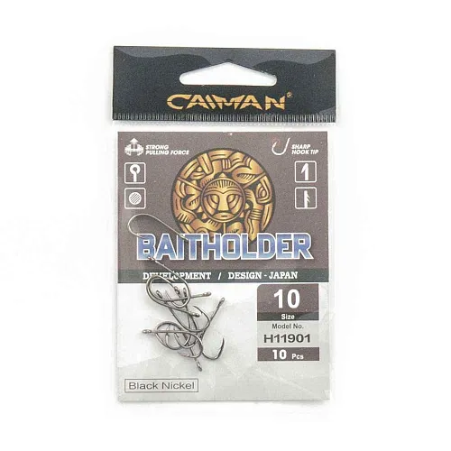Крючки Caiman Baitholder №10 11901
