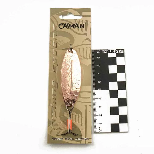 Блесна колеблющаяся Caiman Long Board 18гр 7см цвет CN02 (5шт в упак.)