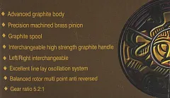 Катушка Caiman Anaconda II RD 330