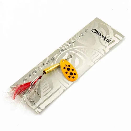 Блесна вращающаяся Caiman Pike killer classic 6гр #3 цвет CA58 (5шт в упак.)