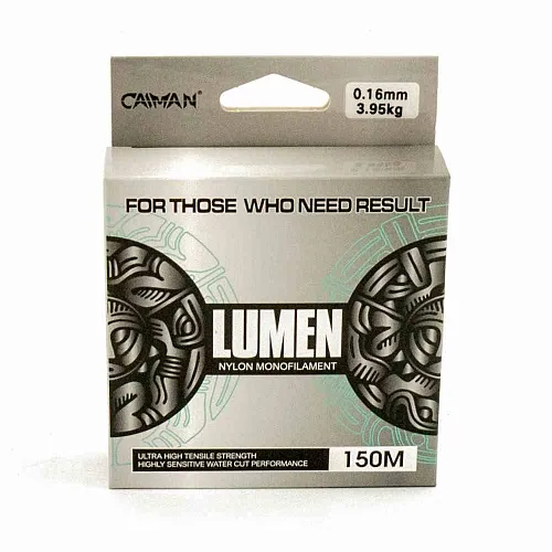 Леска Caiman Lumen 150м 0,16 мм прозрачная