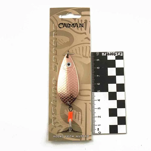 Блесна колеблющаяся Caiman Greedy 18гр 6,3см цвет CN02 (5шт в упак.)