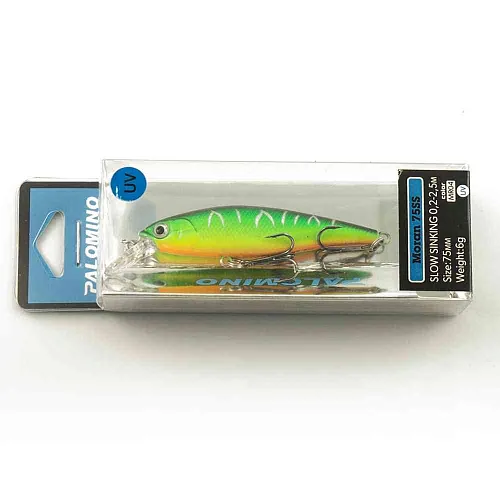 Воблер Palomino Moran 75SS 6гр 0,2-2,5м цвет 4 UV