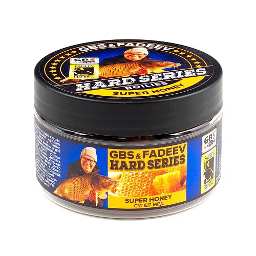 Бойлы варёные насадочные GBS vs Fadeev hard series Super Honey 20 мм