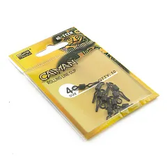 Вертлюг Caiman 216022 Black mat #4 10шт/уп 